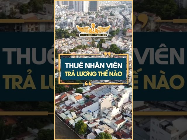 Thuê nhân viên trả lương thế nào cho hợp lý #lokhoinghiep